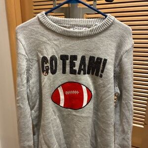 Gray Women’s Football Sweater Go Team!